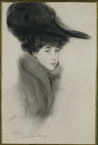 Consuelo Vanderbilt (1877-1964) Marlborough hercegnője, 1901 körül (szárazhús)