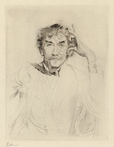 J. A. M. Whistler alkotó: Paul Cesar Helleu