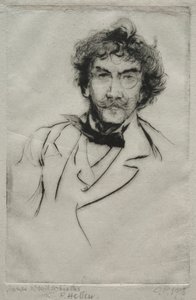 James MacNeill Whistler alkotó: Paul Cesar Helleu