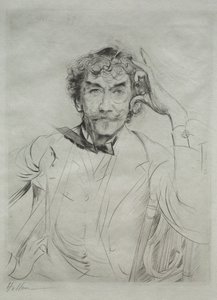 James MacNeill Whistler, 1897. alkotó: Paul Cesar Helleu