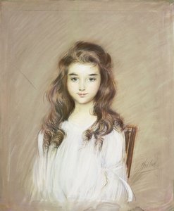 Az elbai márkiné lánya, 1901 körül alkotó: Paul Cesar Helleu