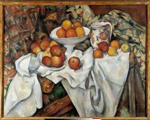 Alma és narancs alkotó: Paul Cézanne