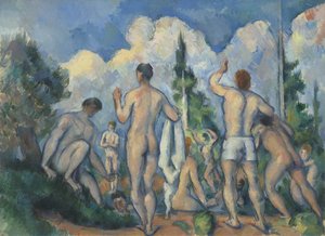 Fürdőzők alkotó: Paul Cézanne