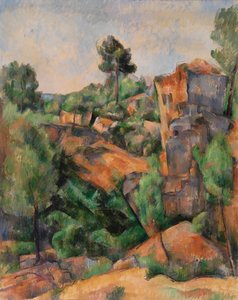 Bibémus Quarry (Bibémus Quarry) alkotó: Paul Cézanne