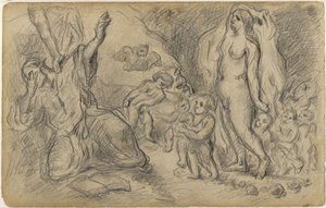 Szent Antal megkísértése alkotó: Paul Cézanne