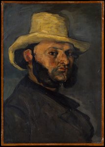Gustave Boyer (szül. 1840) szalmakalapban alkotó: Paul Cézanne