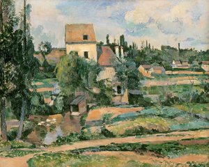 Moulin de la Couleuvre Pontoise-ban alkotó: Paul Cézanne