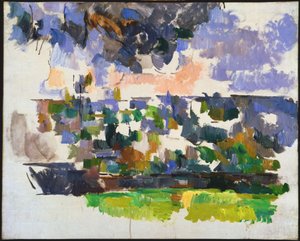 A Les Lauves-i kert (Le Jardin des Lauves) alkotó: Paul Cézanne