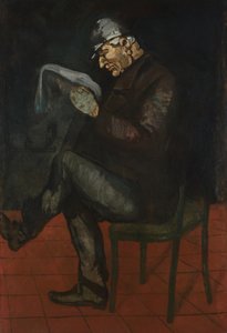 A festő apja, Louis-Auguste Cézanne, 1865 körül (olaj, vászon) alkotó: Paul Cézanne