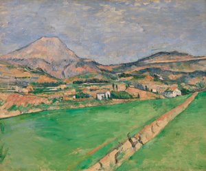 Mont Sainte-Victoire felé alkotó: Paul Cézanne