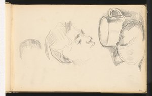 Egy fej, egy csésze és egy zsemle alkotó: Paul Cézanne