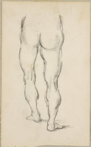 Luca Signorelli után: lábak tanulmányozása, 1883-86 körül alkotó: Paul Cézanne