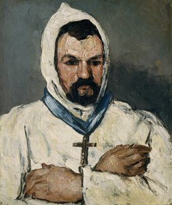 Antoine Dominique Sauveur Aubert 1817-ben született, a művész bácsi szerzetesként, 1866-ban. alkotó: Paul Cézanne