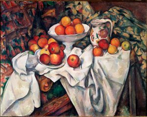 Alma és narancs alkotó: Paul Cézanne