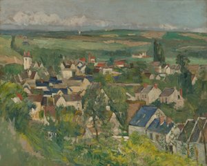 Auvers, Panoráma, 187375. alkotó: Paul Cézanne