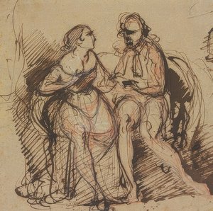 Ballszünet. (nem keltezett) alkotó: Paul Cézanne