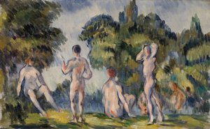 Fürdőzők, 189094. alkotó: Paul Cézanne