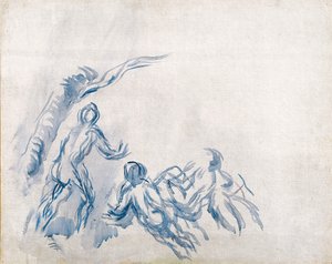 Fürdőzők Fürdőzők, 1904-1906 alkotó: Paul Cézanne