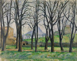 Gesztenyefák Jas de Bouffanban alkotó: Paul Cézanne