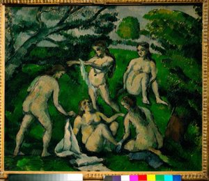 Öt fürdőző alkotó: Paul Cézanne