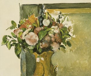 Virágok vázában alkotó: Paul Cézanne