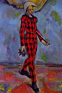 Francia: Arlequin Harlequin alkotó: Paul Cézanne