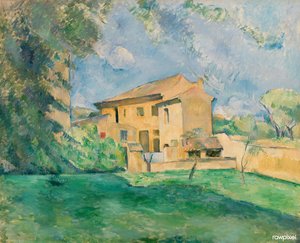 Franciául:  A Jas de Bouffan tanya: La Ferme du Jas de Bouffan alkotó: Paul Cézanne
