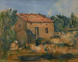 Francia: Maison dans la campagne aixoise Elhagyatott ház Aix-en-Provence közelében alkotó: Paul Cézanne
