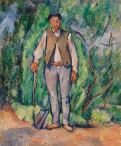 Kertész (A kertész) alkotó: Paul Cézanne
