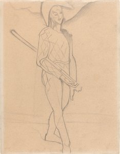 Harlekin, 1916. alkotó: Paul Cézanne