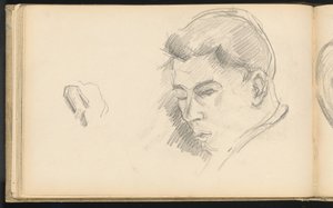 Egy fiú feje alkotó: Paul Cézanne