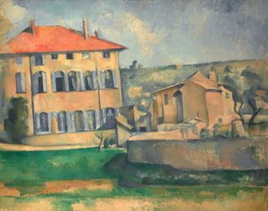 Ház Aixban alkotó: Paul Cézanne