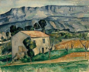 Ház Provence-ban, 1886-1890 alkotó: Paul Cézanne