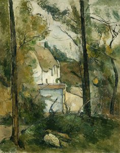 Ház a fákban, Auvers; Ház a fákban, Auvers, 1879 alkotó: Paul Cézanne