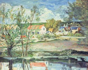 Az Oise-völgyben alkotó: Paul Cézanne