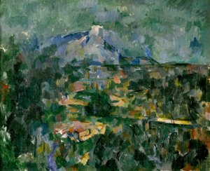 A Sainte-Victoire hegy alkotó: Paul Cézanne
