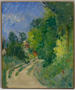 La Route tournante az aljnövényzetben alkotó: Paul Cézanne
