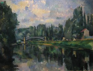 A Marne hídja Créteil-nél alkotó: Paul Cézanne