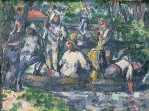 Leaving on the Water, 1879-82 alkotó: Paul Cézanne