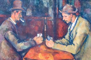 A kártyások, Cézanne, Musée d