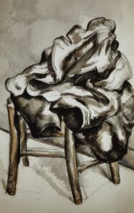 Kabát egy széken alkotó: Paul Cézanne