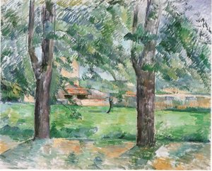 Jas de Bouffan rét és tanya alkotó: Paul Cézanne