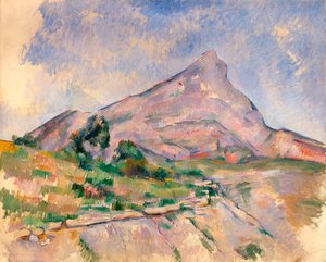 Mount Sainte-Victoire, 1897-1898. alkotó: Paul Cézanne