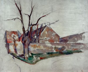 Téli táj alkotó: Paul Cézanne