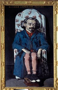 Achille Emperaire (1829-1898) festő portréja Paul Cezanne (1839-1906) festménye 1868 Dim. 2x1,2 m Párizs, Muse d