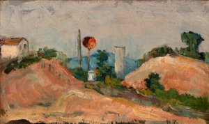 Railroad Cut alkotó: Paul Cézanne