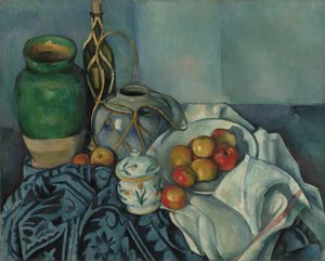 Csendélet almával, 1893-1894. alkotó: Paul Cézanne