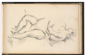 Tanulmány az egészség géniuszának allegorikus alakjáról Rubens: XIII. Lajos születése Fontainbleau-ban alkotó: Paul Cézanne