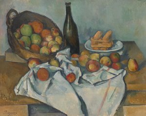 Az almák kosara alkotó: Paul Cézanne