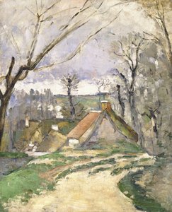 Az auversi kunyhók, 1872-73 alkotó: Paul Cézanne